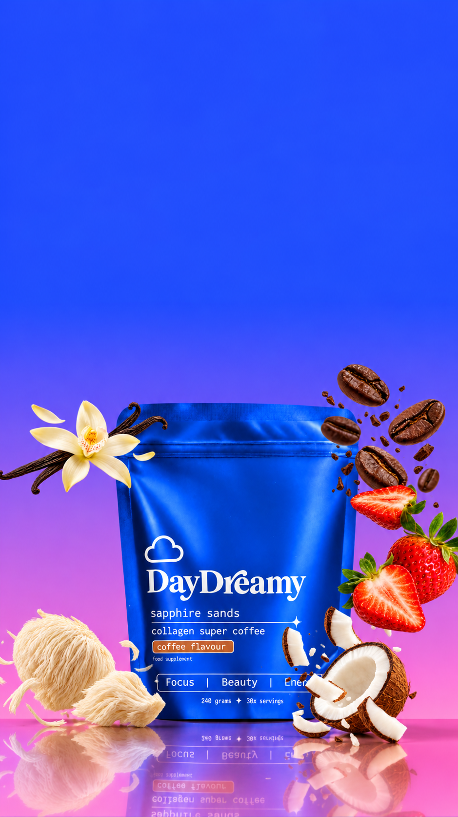 DayDreamy Sapphire Sands Collagen Super Coffee